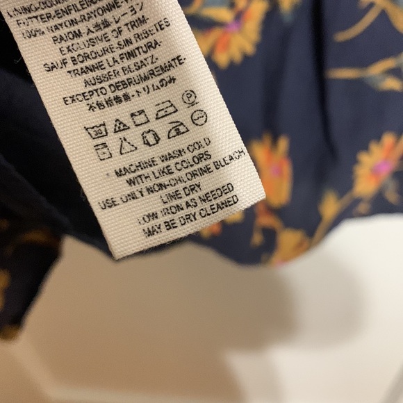 🍂🍁 Free People Buttondown Mini Dress Sz L - Picture 9 of 9